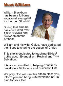 Evangelism and Revival | Evangelist William Blackburn
